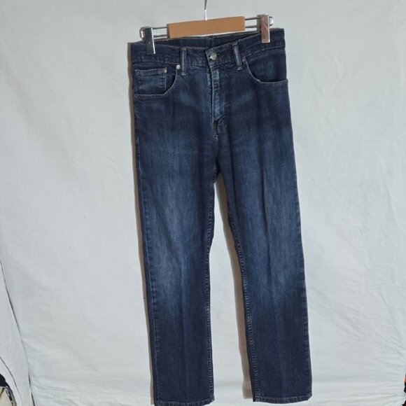 Levi's 505 Straight Fit Jeans - Deep Indigo - Picture 2 of 7